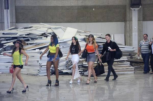 portal fama fifth harmony brasil saindo do aeroporto