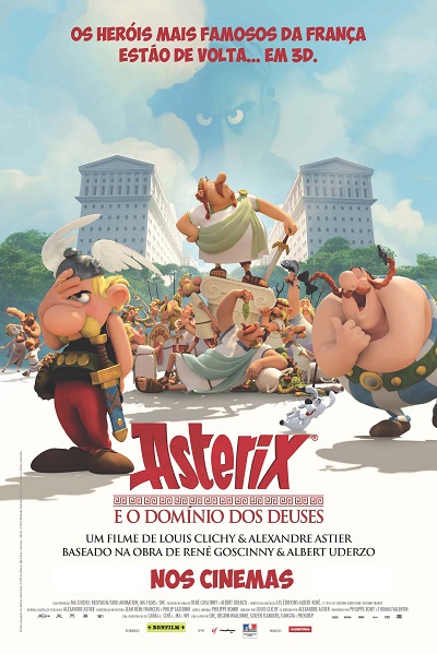 Asterix e o Domínio dos Deuses poster portal fama 070416