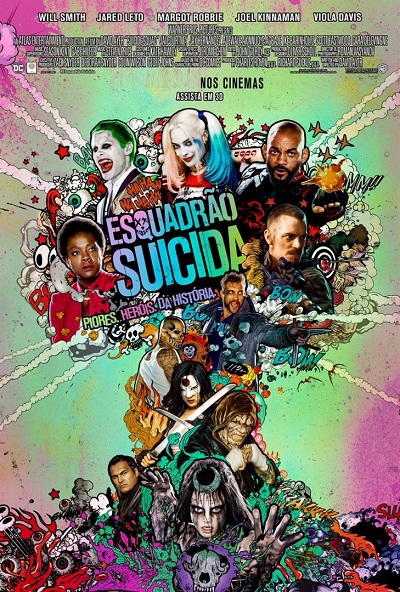 Esquadrao Suicida poster portal fama 040816
