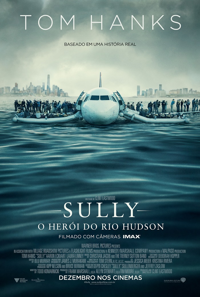 Sully Poster IMAX Warner Bros Tom Hanks Portal Fama