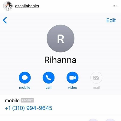 Rihanna e Azealia Banks telephone Portal Fama